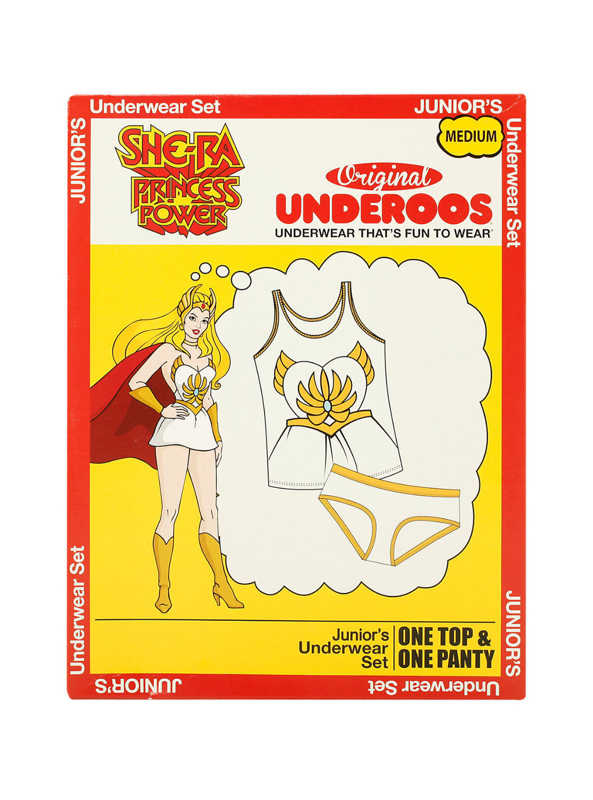 DC Comics Supergirl Girl's Tank/Underoos Underoos Set